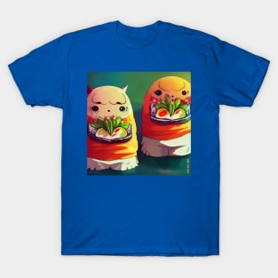 Kawaii Anime Sushi T-Shirt